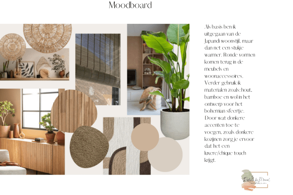 moodboard sfeerimpressie materialen kleuren online interieuradvies